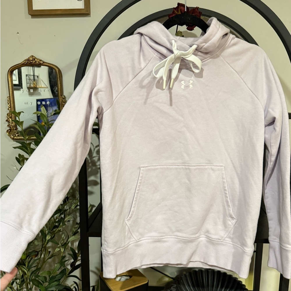 light purple under armour, extra small hoodie sweatshirt